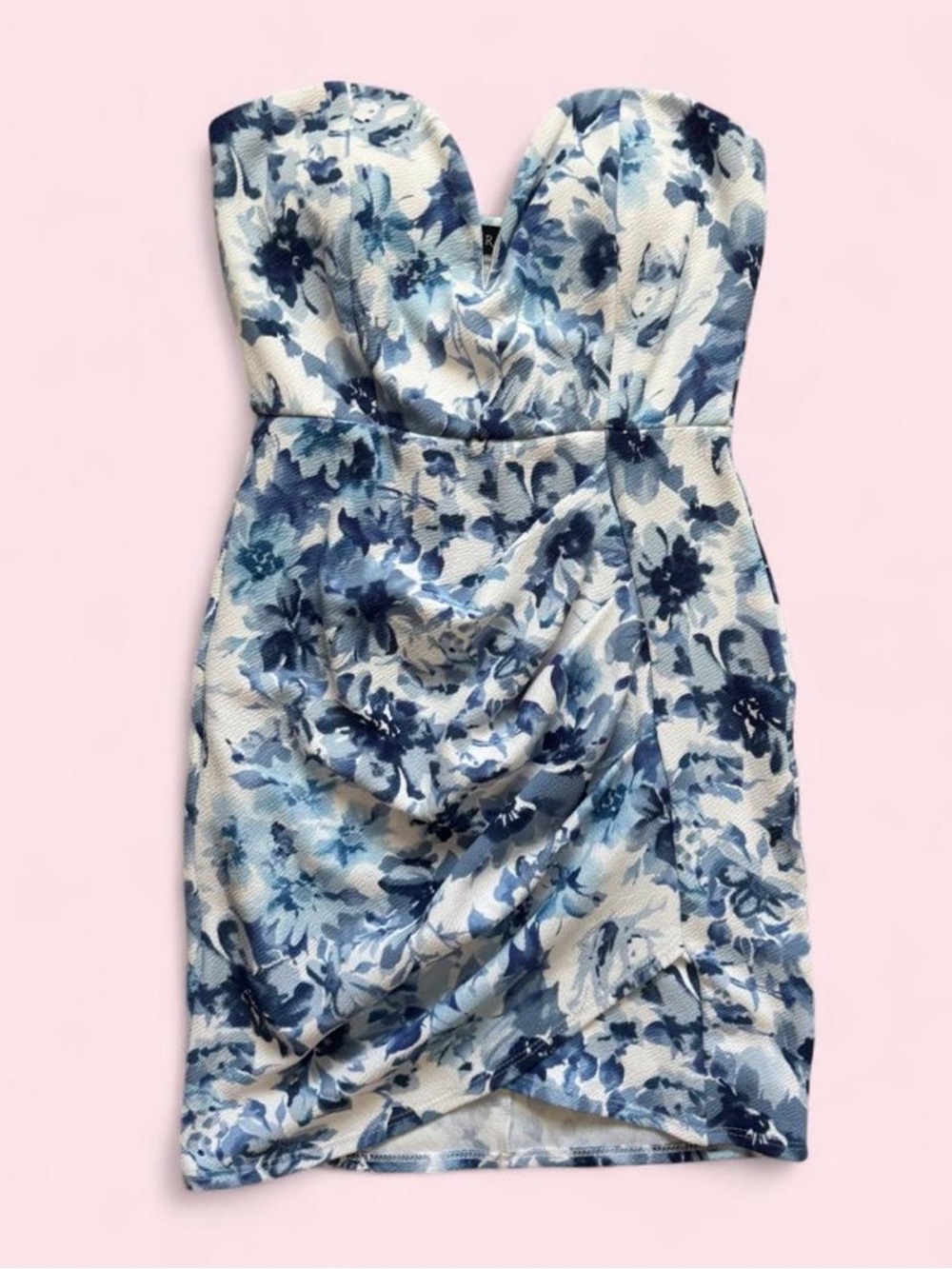 Abercrombie Floral Strapless Dress